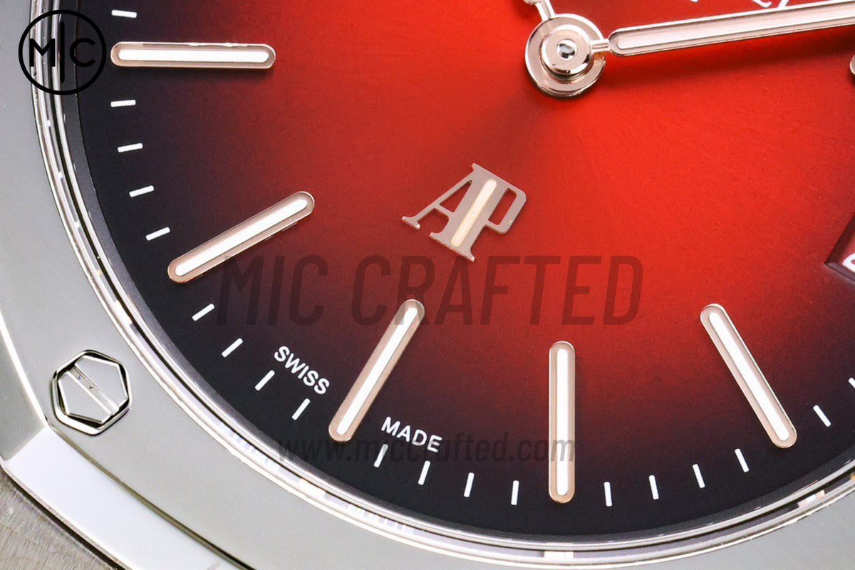Royal Oak 39mm Titanium 16202XT Red Dial on Bracelet – Premium Edition