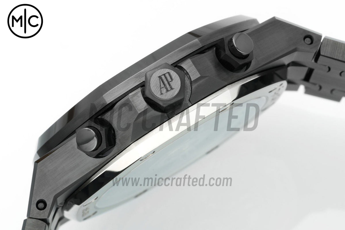 Royal Oak Chrono 41mm 26240 Black Ceramic on Ceramic Bracelet – Premium Edition
