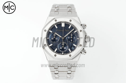 Royal Oak Chrono 41mm 26240 SS Blue Dial on SS Bracelet – Premium Edition