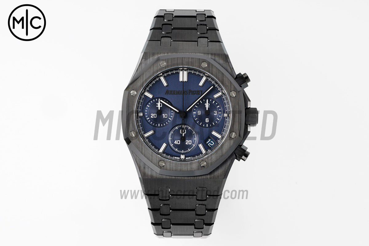 Royal Oak Chrono 41mm 26240 Blue Ceramic on Ceramic Bracelet – Premium Edition