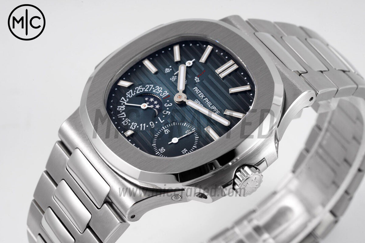 Nautilus 5712 40mm SS Blue Dial on SS Bracelet – Premium Edition