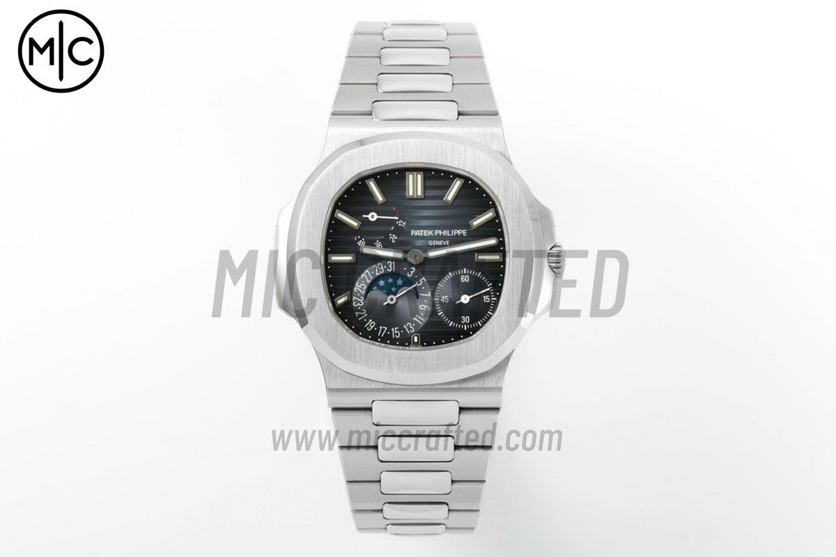 Nautilus 5712 40mm SS Blue Dial on SS Bracelet – Premium Edition