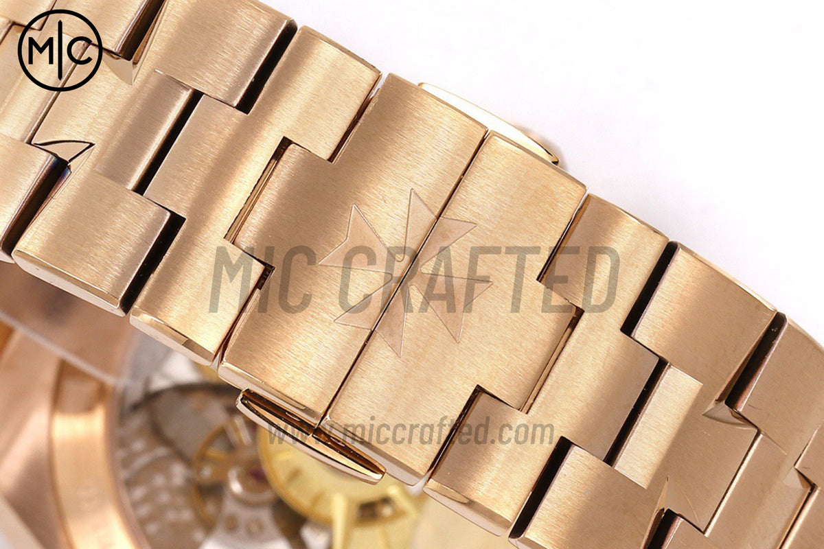Overseas 4500V 41mm RG Silver Dial on RG Bracelet – Premium Edition