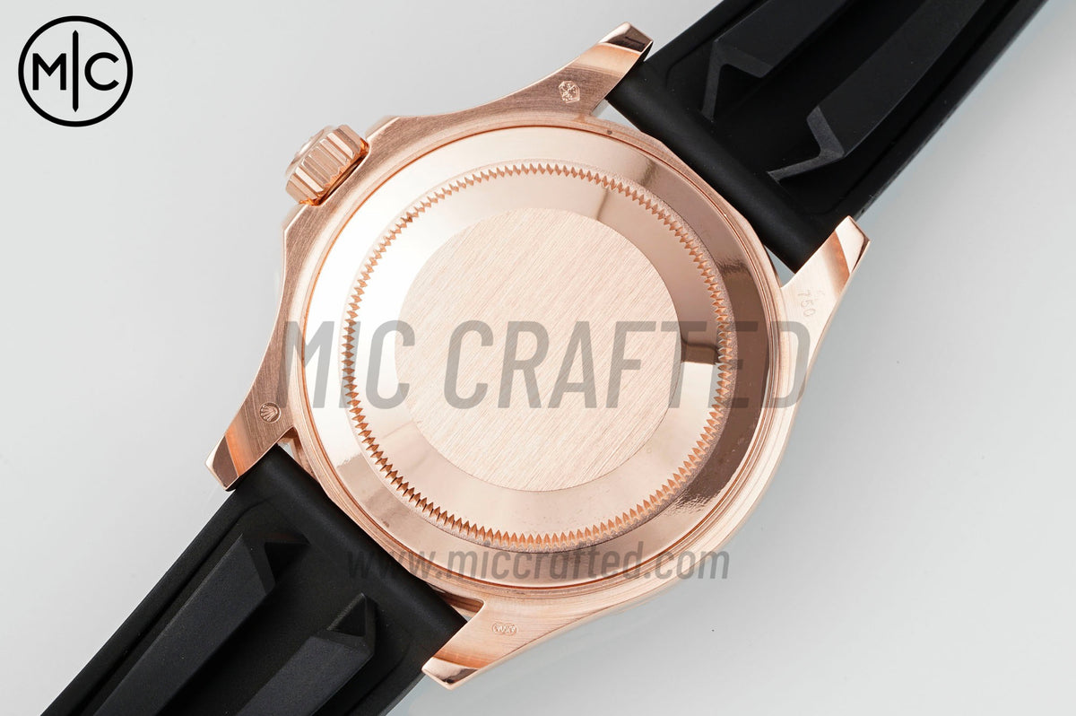 Yacht-Master 40mm 126655 Black Ceramic Bezel on Oysterflex Strap – Premium Edition