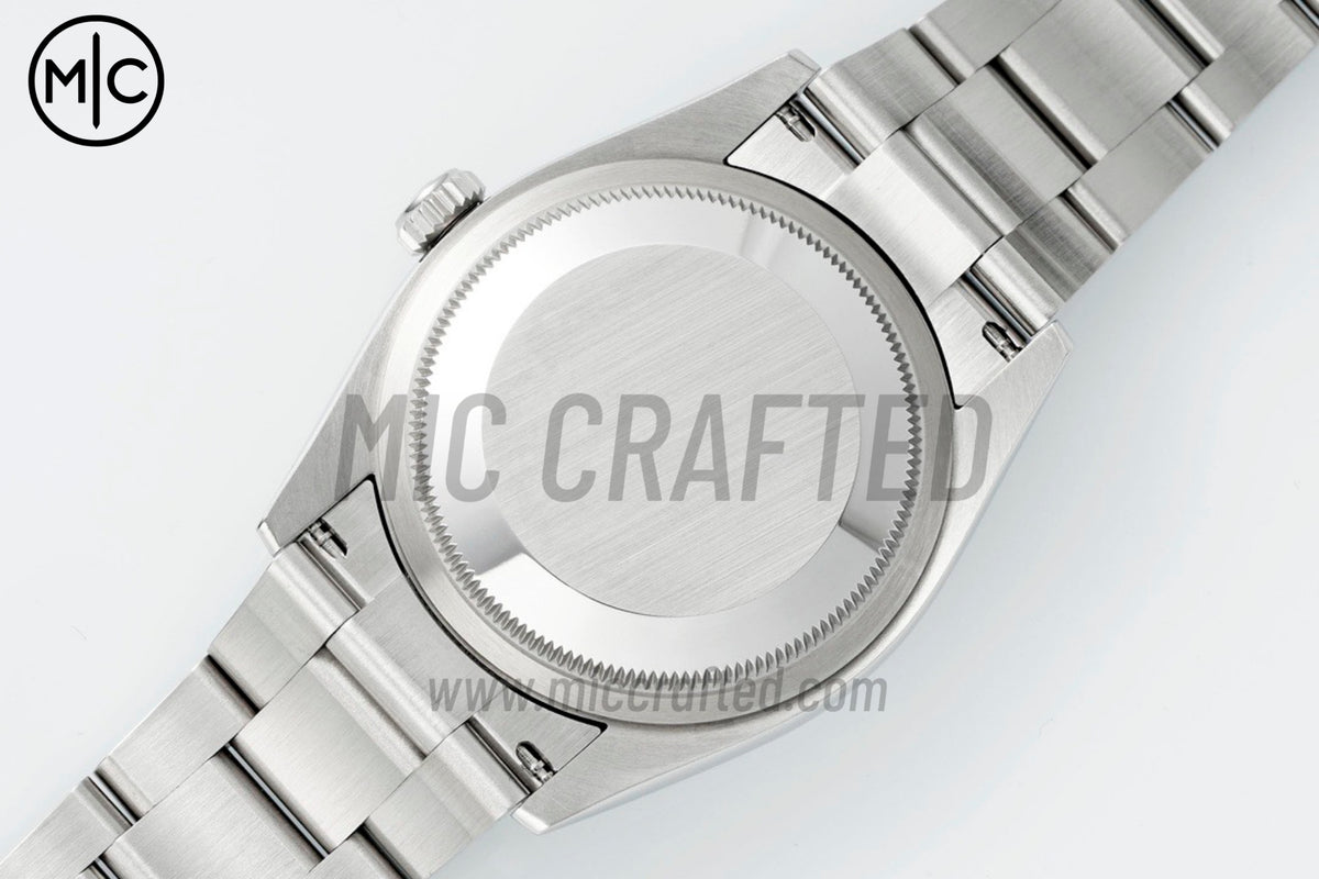 Oyster Perpetual 41mm 124300 904L Steel Yellow Dial – Premium Edition