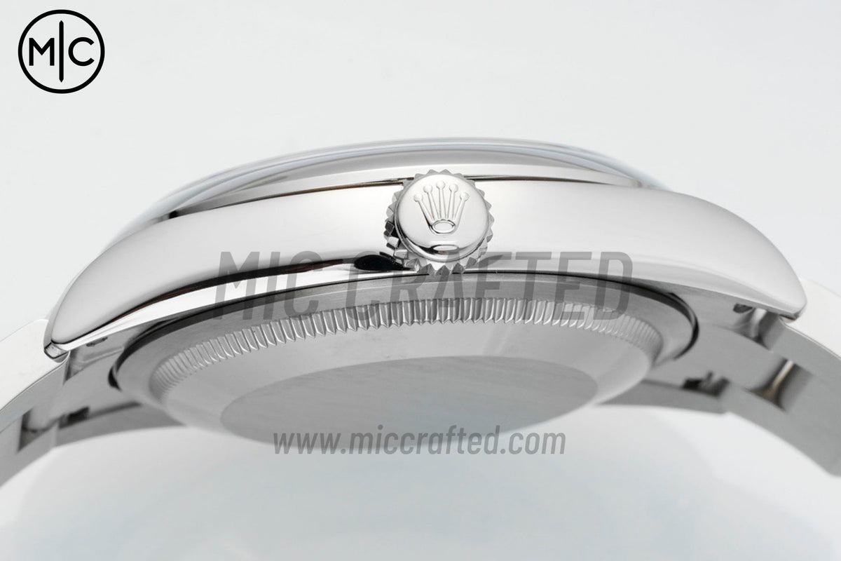 Oyster Perpetual 41mm 124300 904L Steel Yellow Dial – Premium Edition