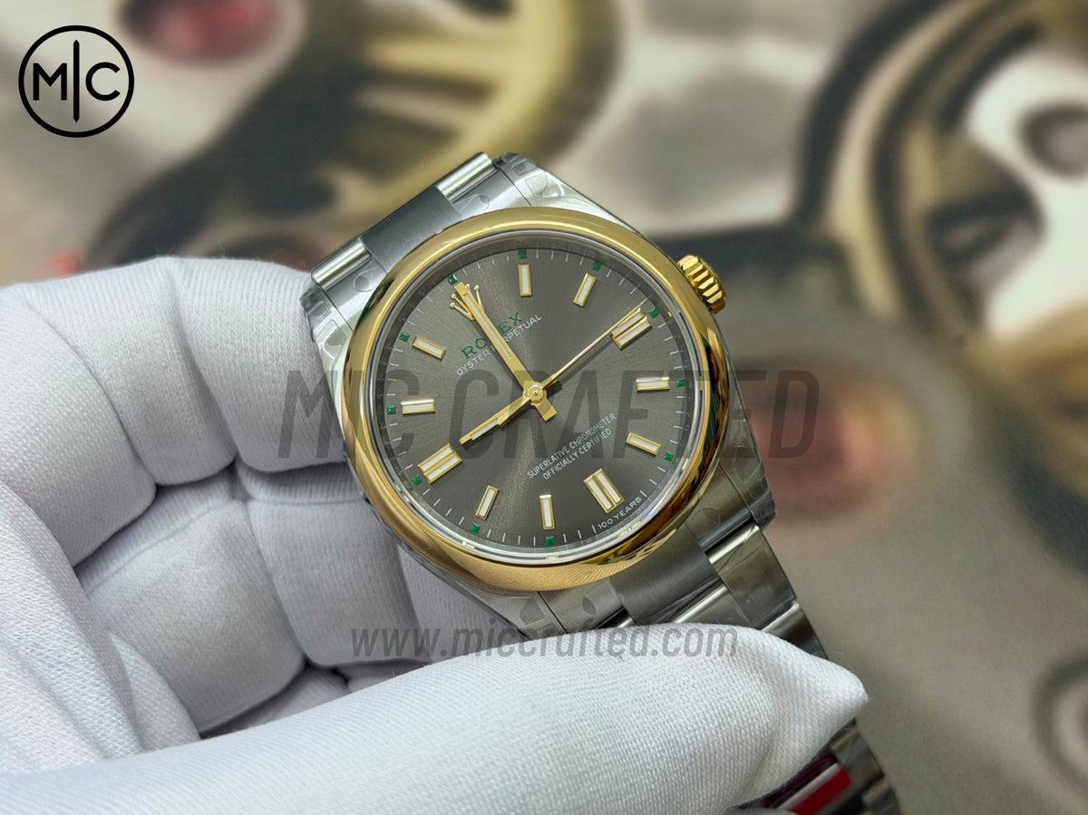 Oyster Perpetual 41mm 134303 Gray Dial on SS Bracelet – Premium Edition