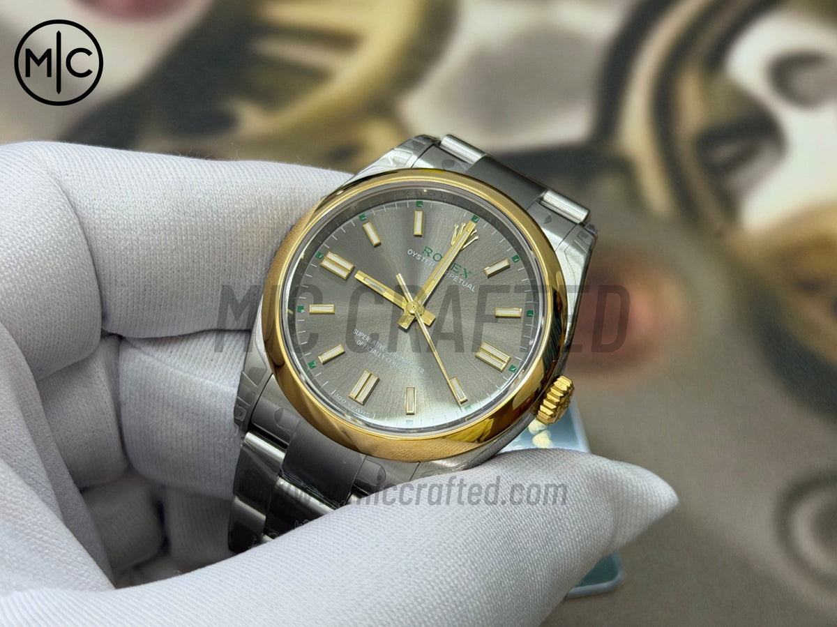 Oyster Perpetual 41mm 134303 Gray Dial on SS Bracelet – Premium Edition