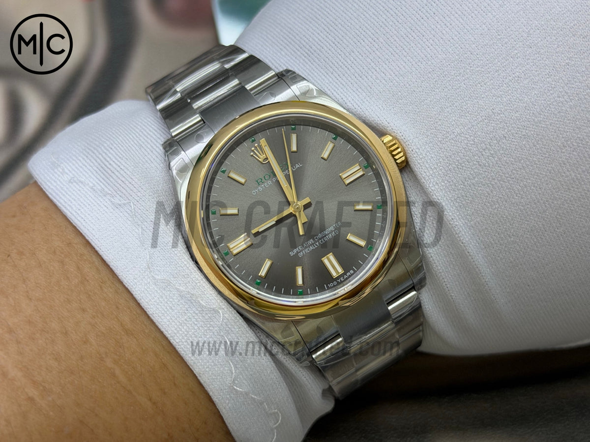 Oyster Perpetual 41mm 134303 Gray Dial on SS Bracelet – Premium Edition