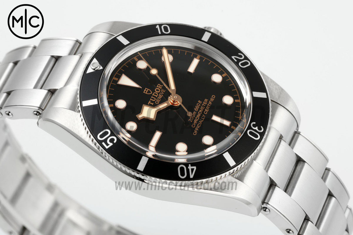 Heritage Black Bay 37mm SS Black Dial on SS Bracelet – Premium Edition