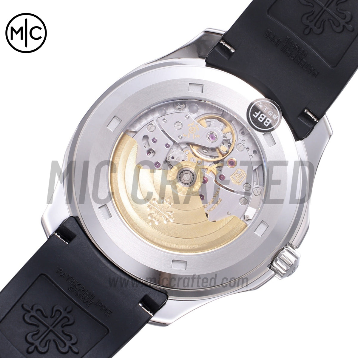 Aquanaut 5167 40mm SS Gray Dial on Black Rubber Strap – Premium Edition