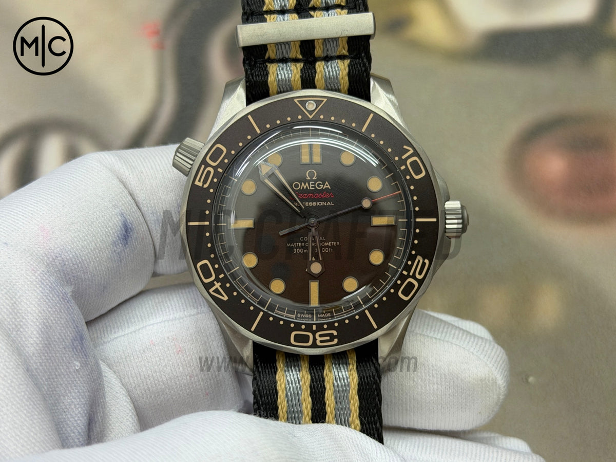 Seamaster 300 "No Time to Die" Limited Edition on Titanium Mesh Bracelet – Premium Edition