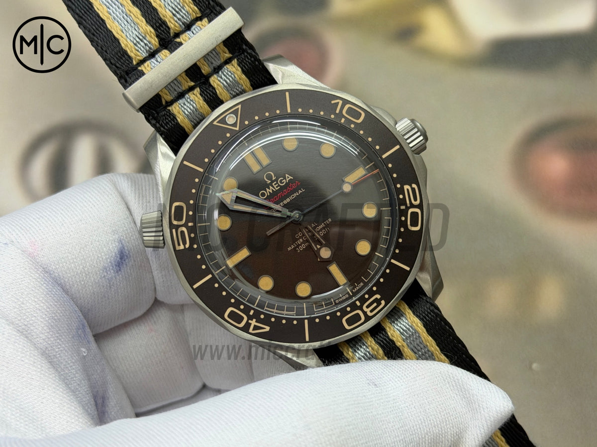 Seamaster 300 "No Time to Die" Limited Edition on Titanium Mesh Bracelet – Premium Edition