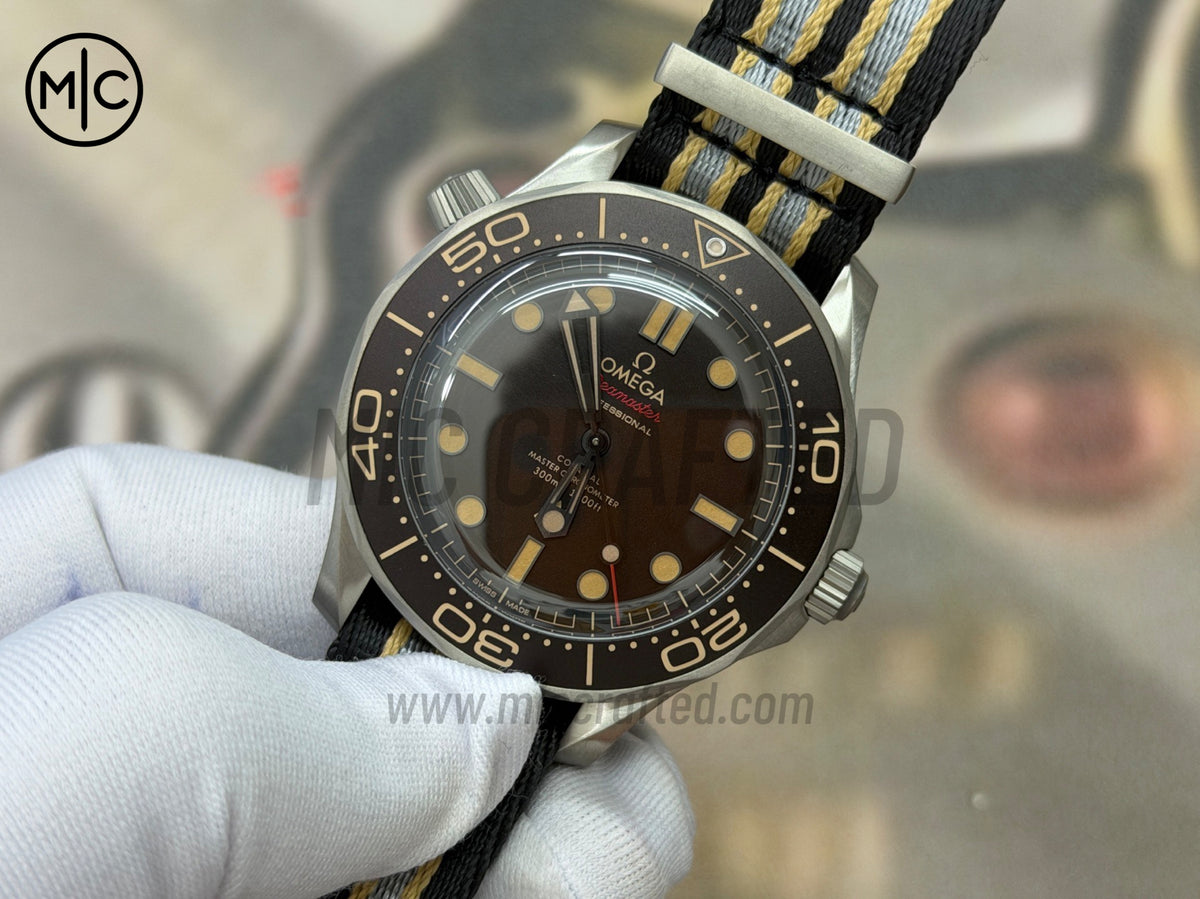 Seamaster 300 "No Time to Die" Limited Edition on Titanium Mesh Bracelet – Premium Edition