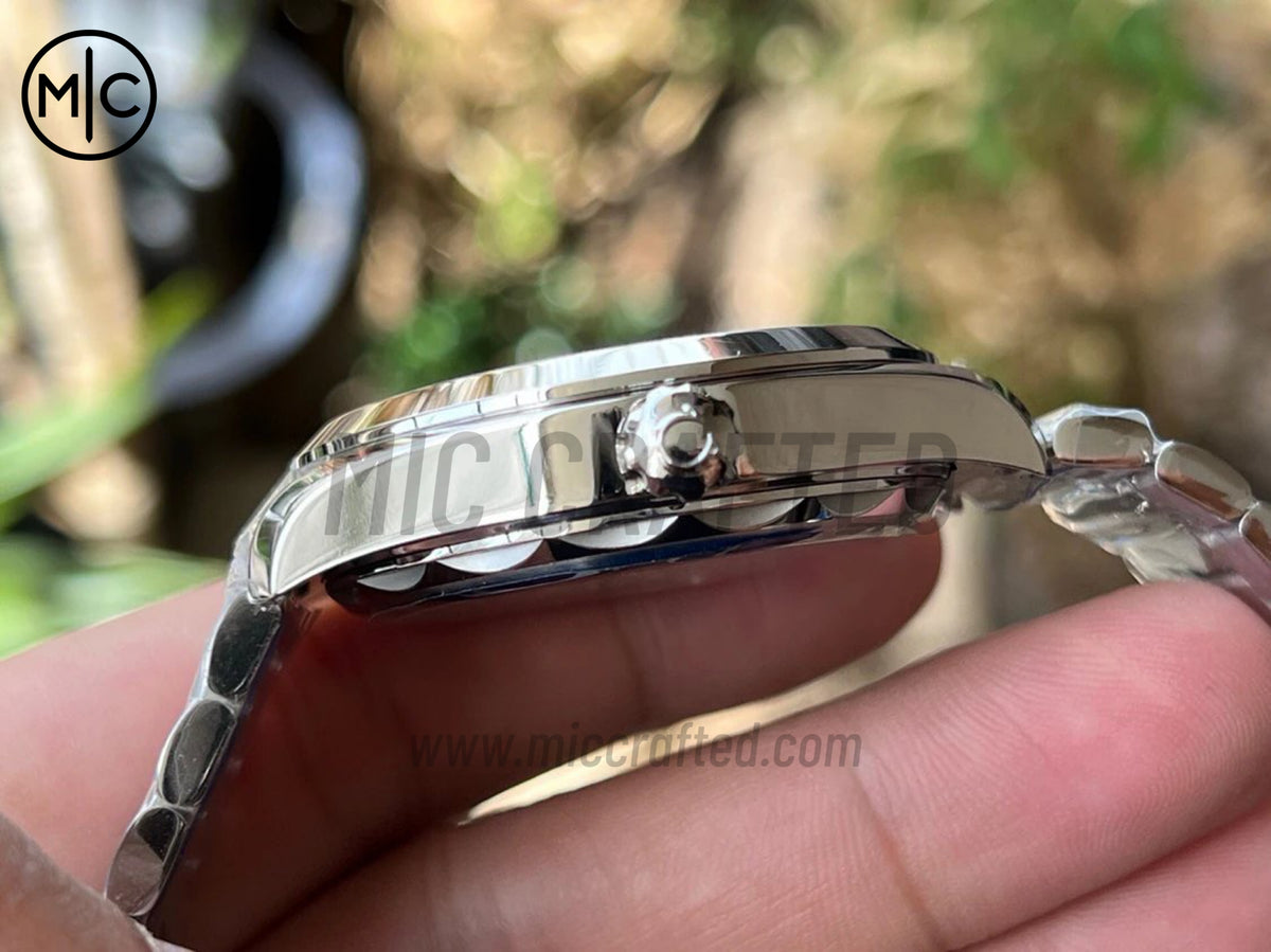 Aqua Terra 150M 41mm SS urquoise Dial on SS Braceletl – Premium Edition