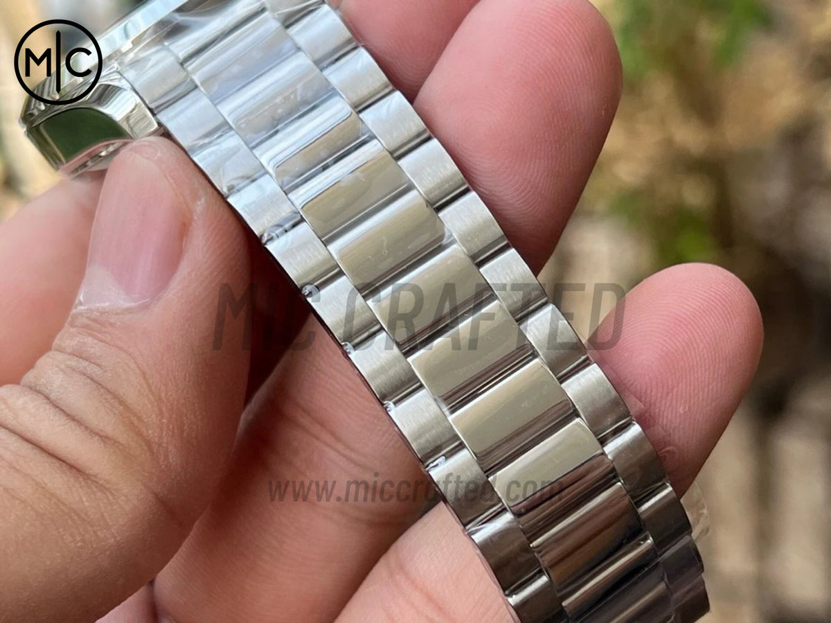 Aqua Terra 150M 41mm SS urquoise Dial on SS Braceletl – Premium Edition