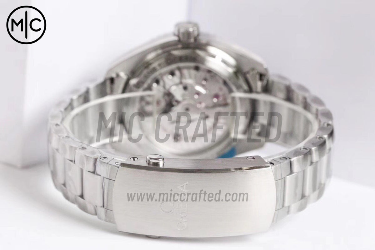 Planet Ocean 43.5mm SS Black/Orange Bezel Black Dial on SS Bracelet – Premium Edition
