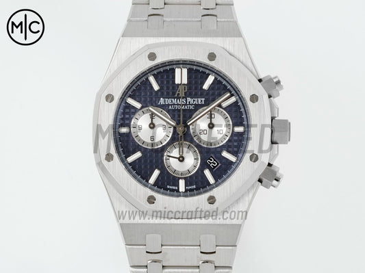 Royal Oak Chrono 41mm 26331 SS Blue/White Dial on SS Bracelet – Premium Edition