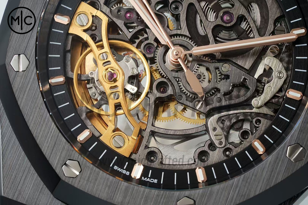 Royal Oak 41mm Openworked 15416 Black Ceramic on Black Ceramic Bracele – Premium Edition