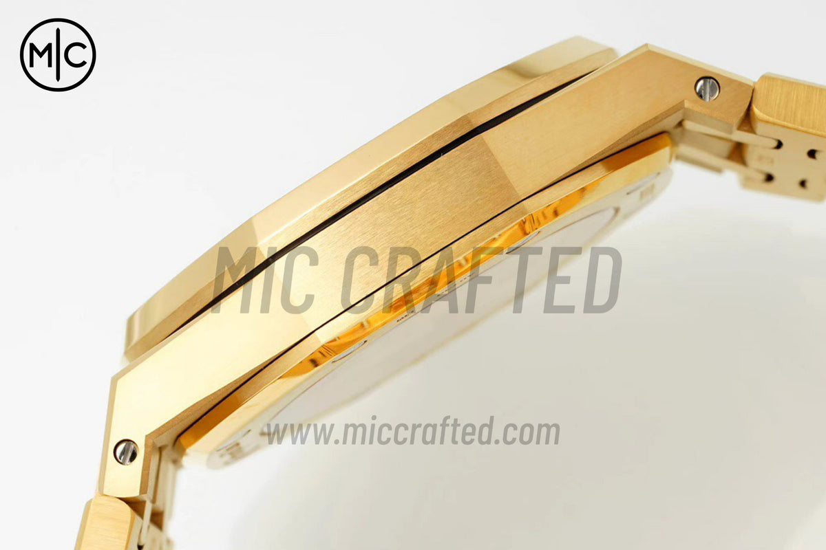 Royal Oak 37mm 15450 YG White Dial on YG Bracelet – Premium Edition