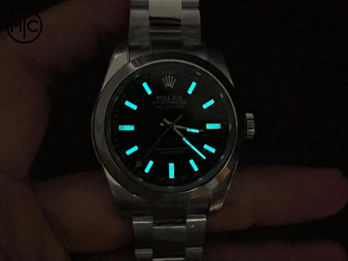 Milgauss 116400GV 40mm 904L Steel Black Dial on SS Bracelet – Premium Edition
