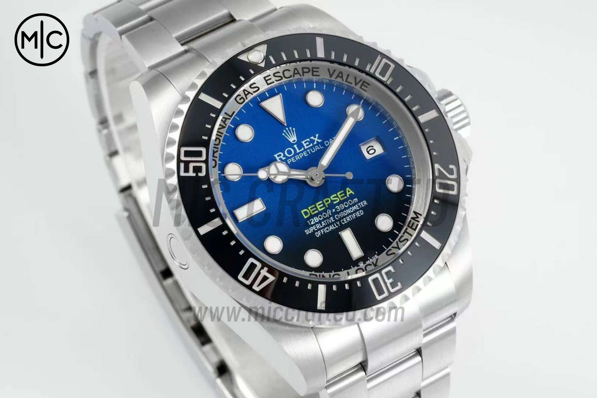 Sea-Dweller D-Blue 126660 904L 精鋼錶殼與鍊帶 - 尊貴版