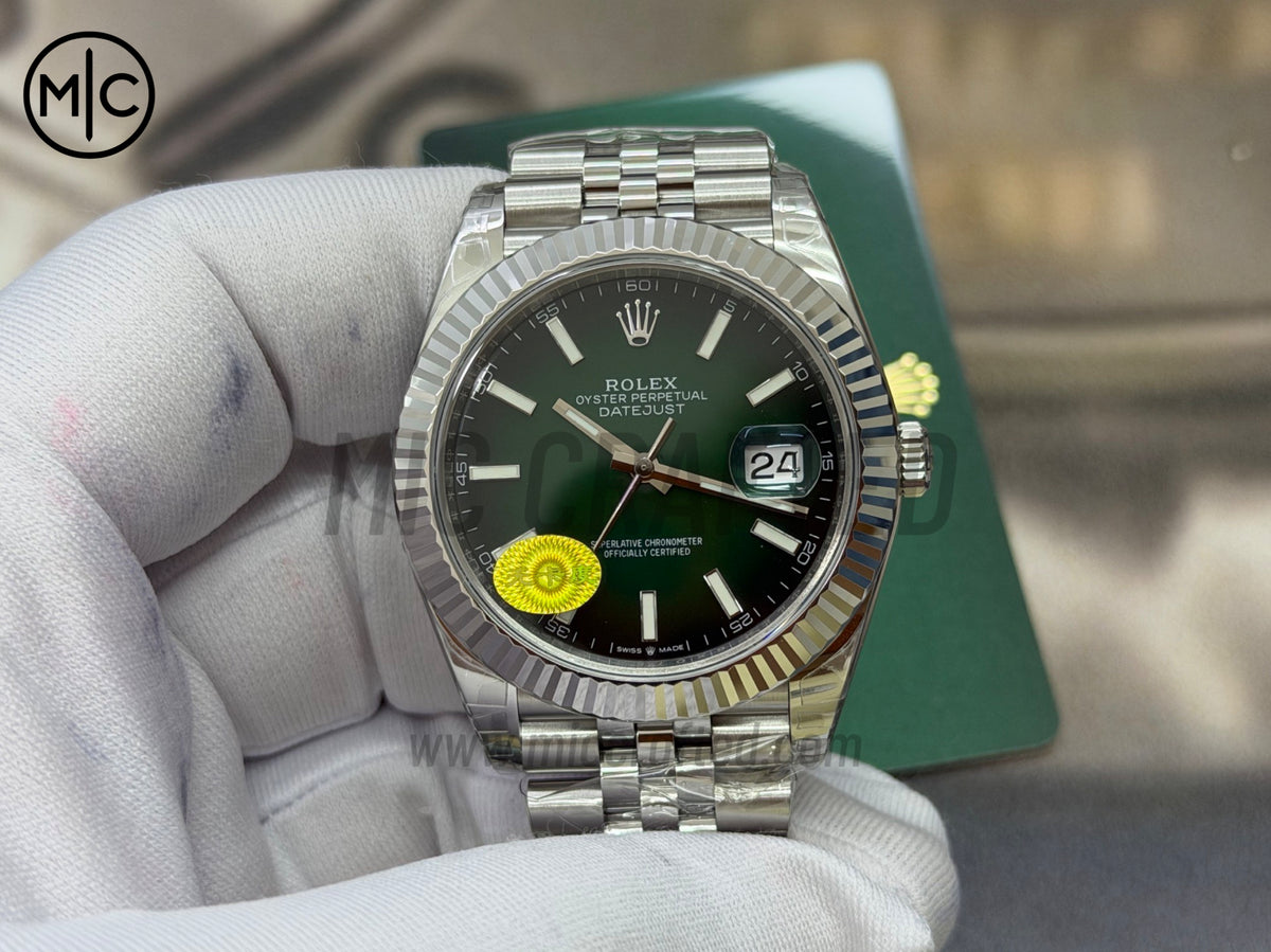 DateJust 41 126334 Green Ombre Dial on Jubilee Bracelet – Premium Edition