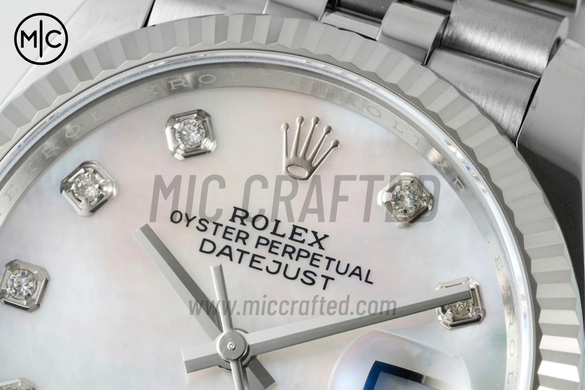 DateJust 36mm 126234 White MOP Diamonds Dial on Jubilee Bracelet – Premium Edition