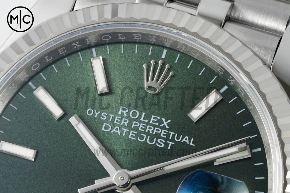 DateJust 36mm 126234 Green Stick Dial on Jubilee Bracelet – Premium Edition