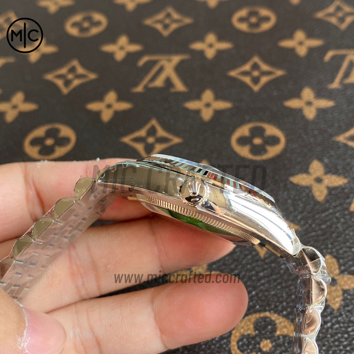 DateJust 36mm 126234 Green Leaves Stick Dial on Jubilee Bracelet – Premium Edition