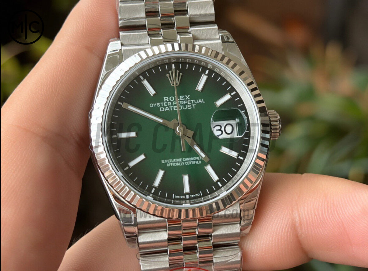 DateJust 36mm 126234 Green Ombre Dial on Jubilee Bracelet – Premium Edition