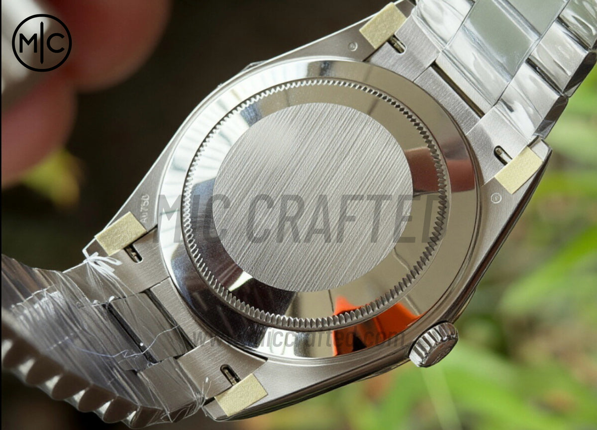 DayDate 40mm 228236 Blue Ombre Roman Dial on President Bracelet – Premium Edition