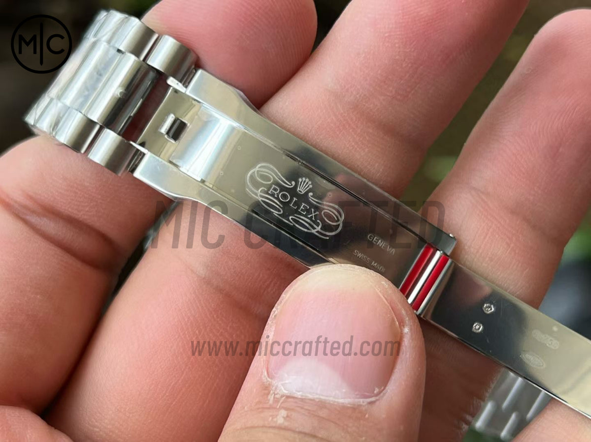 DayDate 40mm 228236 灰色棒狀刻度錶盤配 President 錶鏈 - 尊貴版