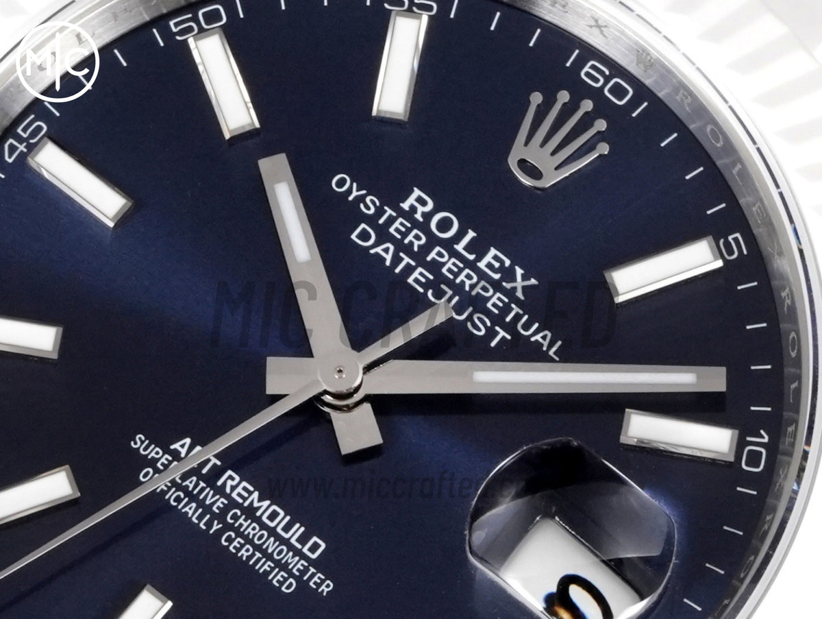 Datejust 41mm 白色陶瓷 - 手工製作版