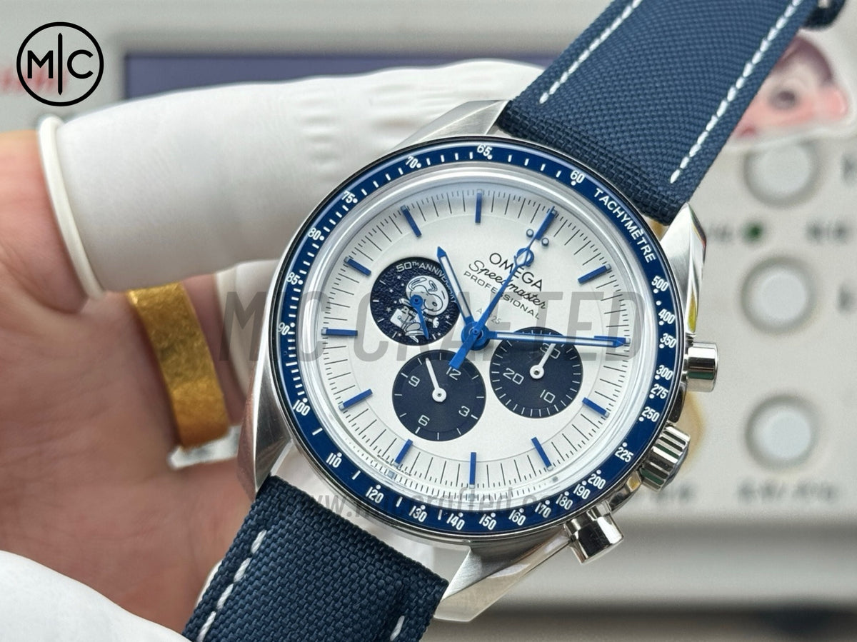 Speedmaster Professional 42mm “Silver Snoopy Award” 50th Anniversary – Premium Edition