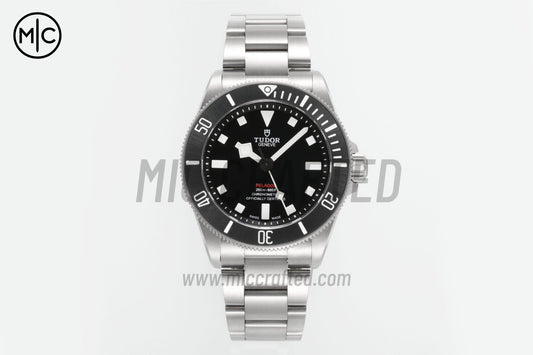 Pelagos 39mm Titanium Black Dial on Titanium Bracelet – Premium Edition