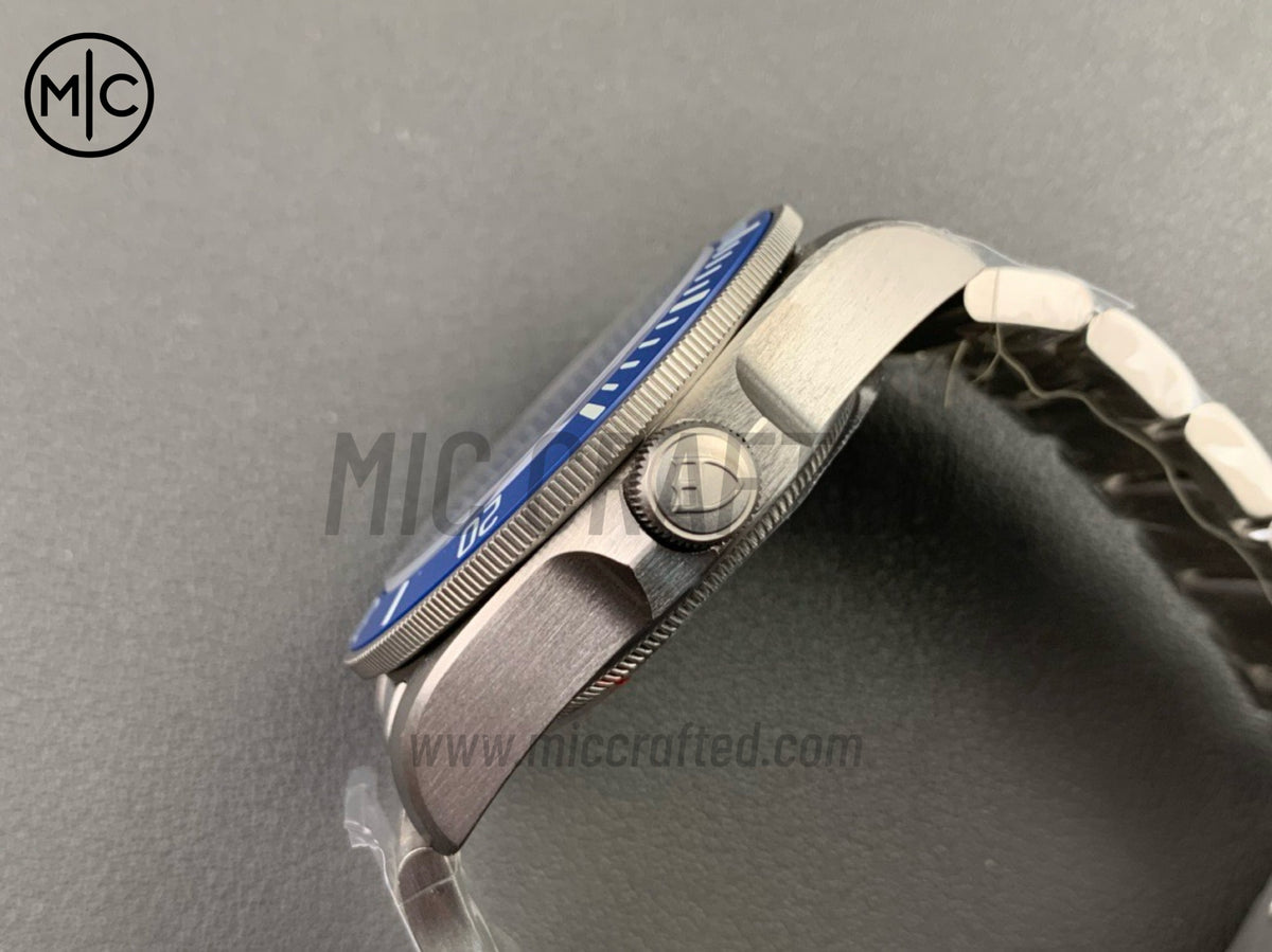 Pelagos 42mm Titanium Blue Ceramic Blue Dial on Titanium Bracelet – Premium Edition