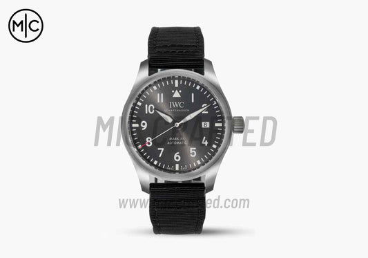 Mark XX Patrouille Suisse Titanium IW328209 on Black Nylon Strap – Premium Edition