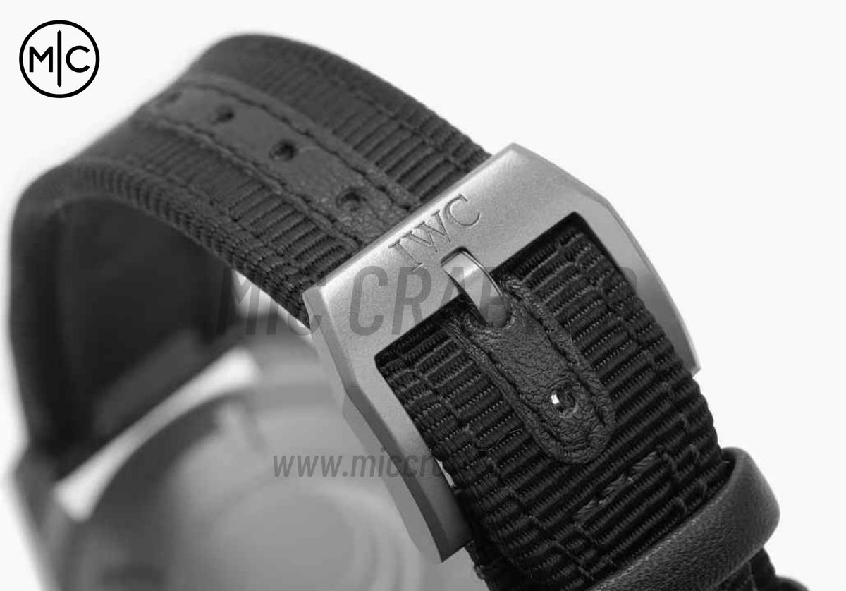 Mark XX Patrouille Suisse Titanium IW328209 on Black Nylon Strap – Premium Edition