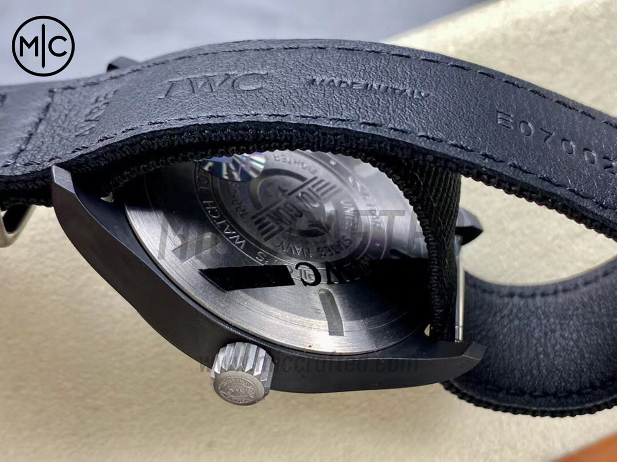 Pilot 41mm Top Gun IW326906 on Black Nylon Strap – Premium Edition
