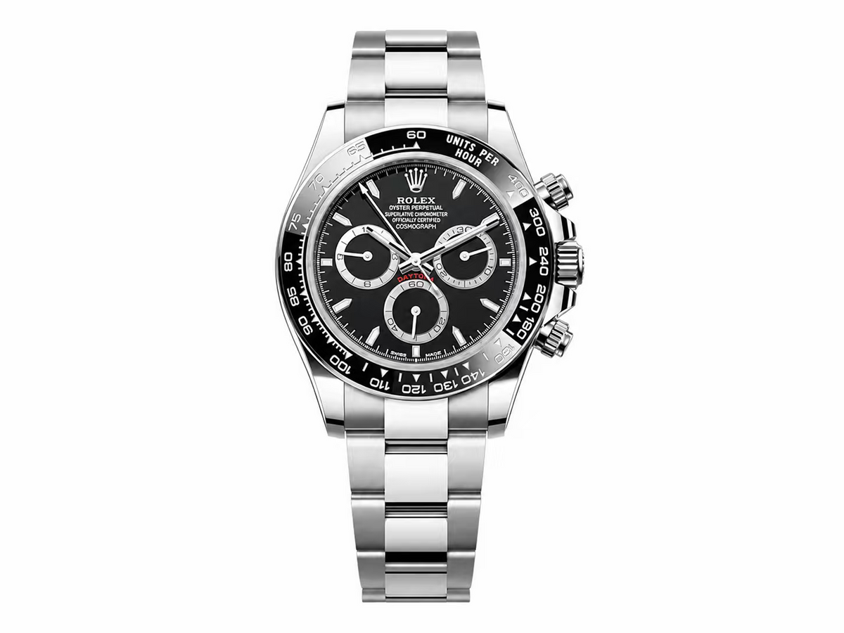 Daytona 126500 904L Steel Black Dial on SS Braclet – Premium Edition