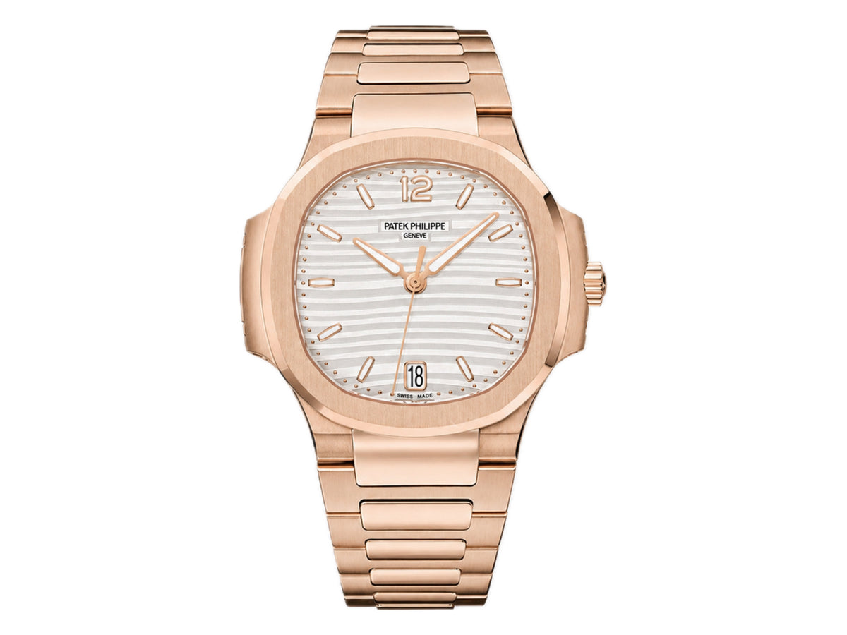 Nautilus 7118 35.2mm RG Ladies Silver Dial on RG Bracelet – Premium Edition