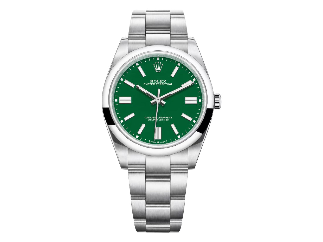 Oyster Perpetual 41mm Green Dial 124300 – Premium Edition
