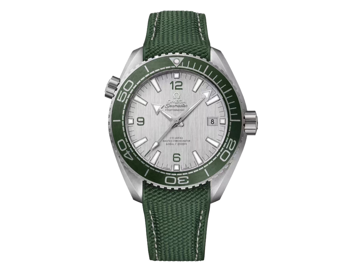 Planet Ocean 43.5mm Green Bezel Gray Dial – Premium Edition