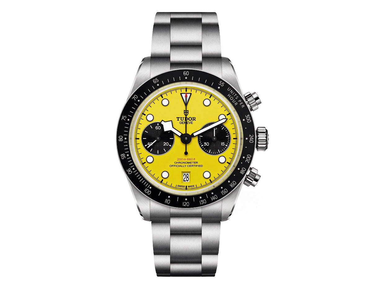 Black Bay Chrono 41mm Yellow Dial – Premium Edition