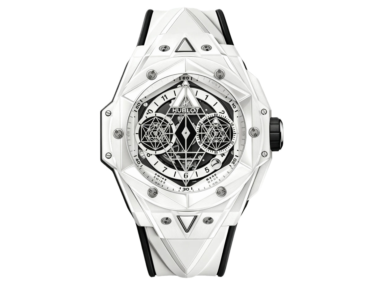 Big Bang Sang Bleu II 45mm White Ceramic – Premium Edition