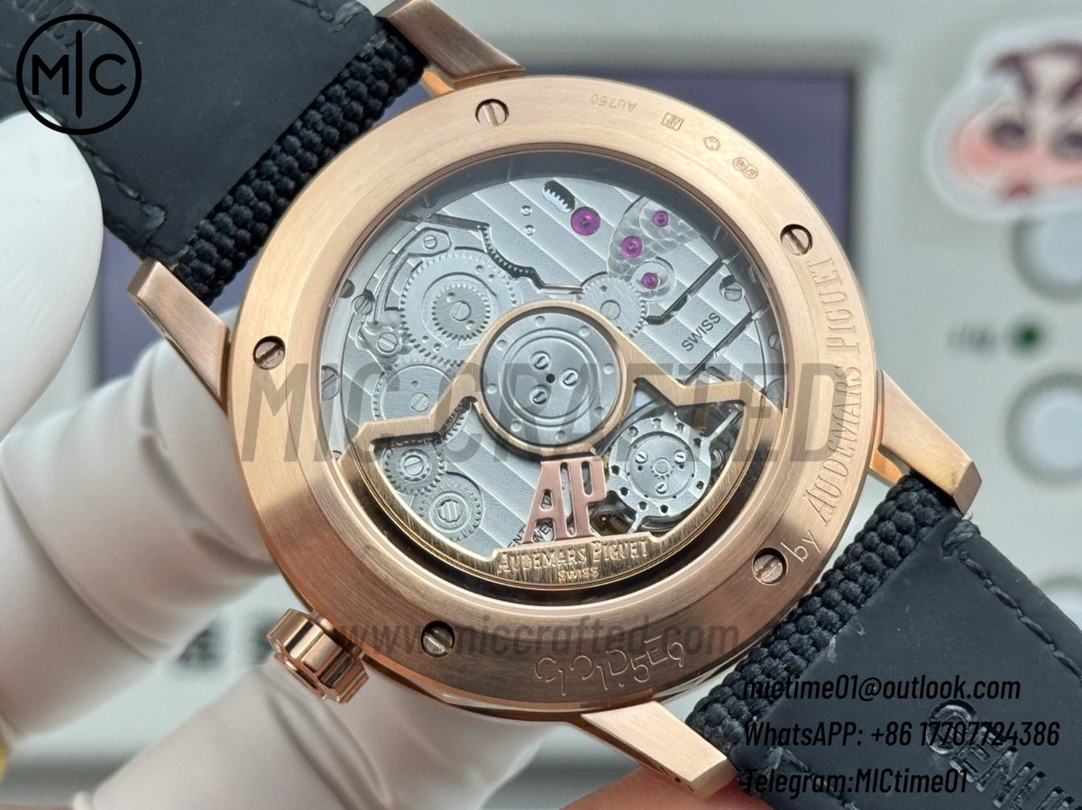 Code 11.59 26396OR 41mm 陀飛輪 RG 星空錶盤 黑色尼龍錶帶 – 尊貴版