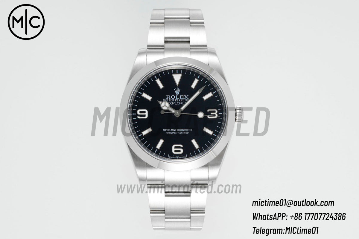 Explorer 40mm 224270 904L Steel on SS Bracelet – Premium Edition