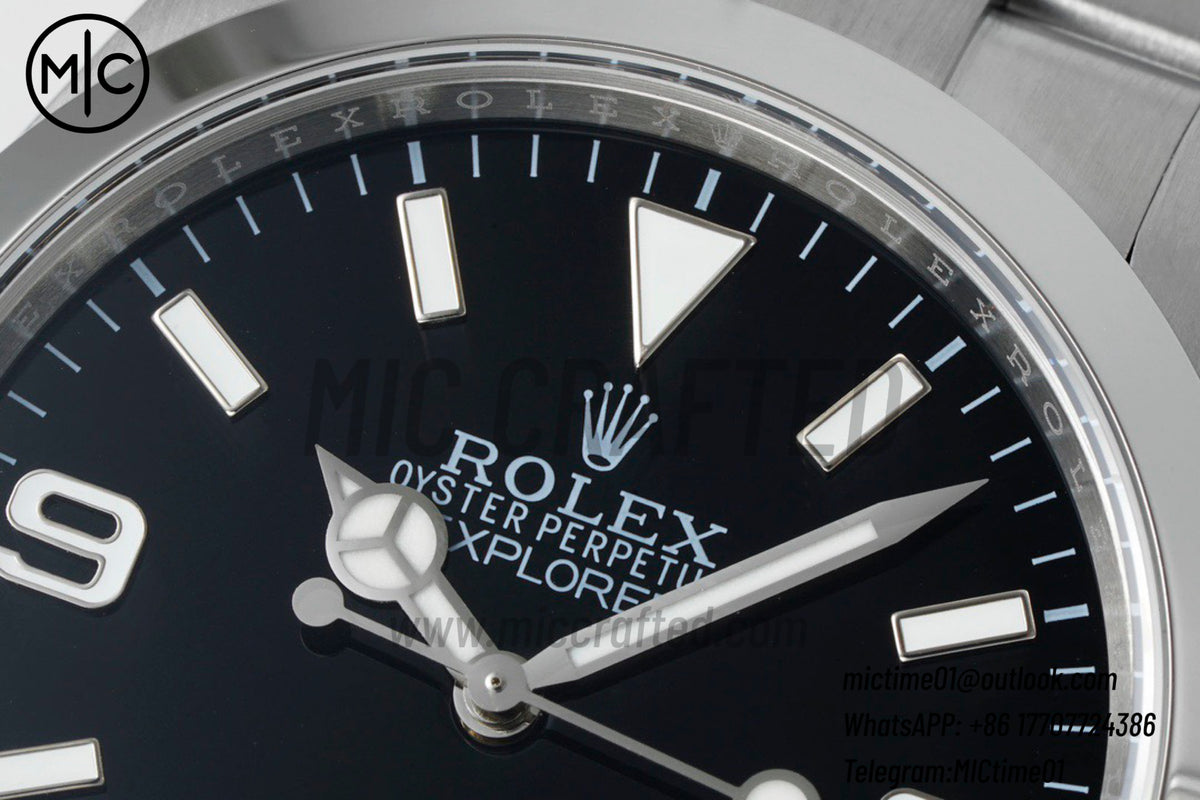 Explorer 40mm 224270 904L Steel on SS Bracelet – Premium Edition