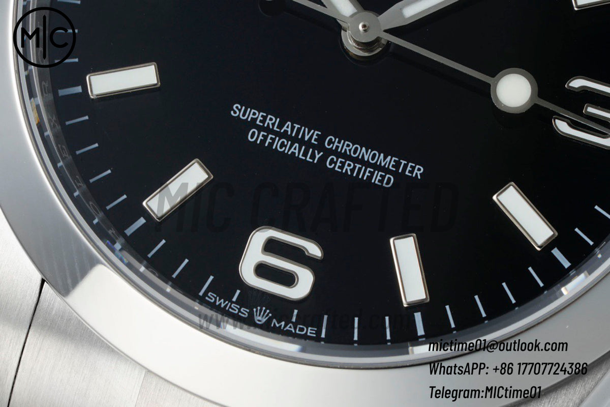 Explorer 40mm 224270 904L Steel on SS Bracelet – Premium Edition
